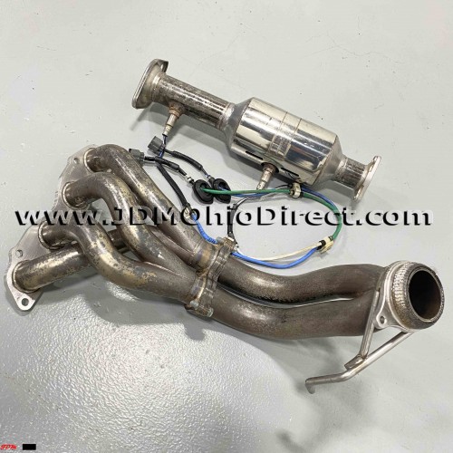 JDM CL7 Euro R Mugen Header and Catalytic Converter 